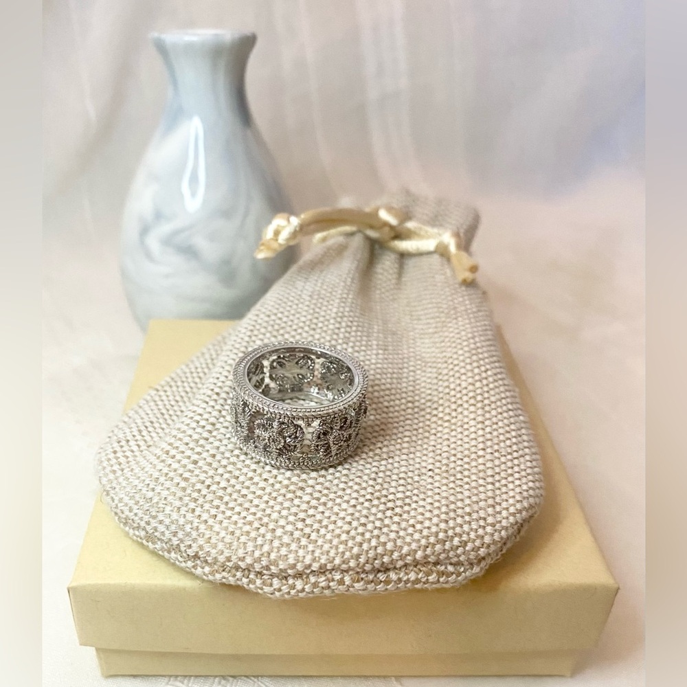 Judith Ripka Diamond Flower Band - Picture 4 of 12